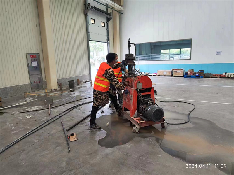 昌都厂房地面下沉塌陷注浆加固施工